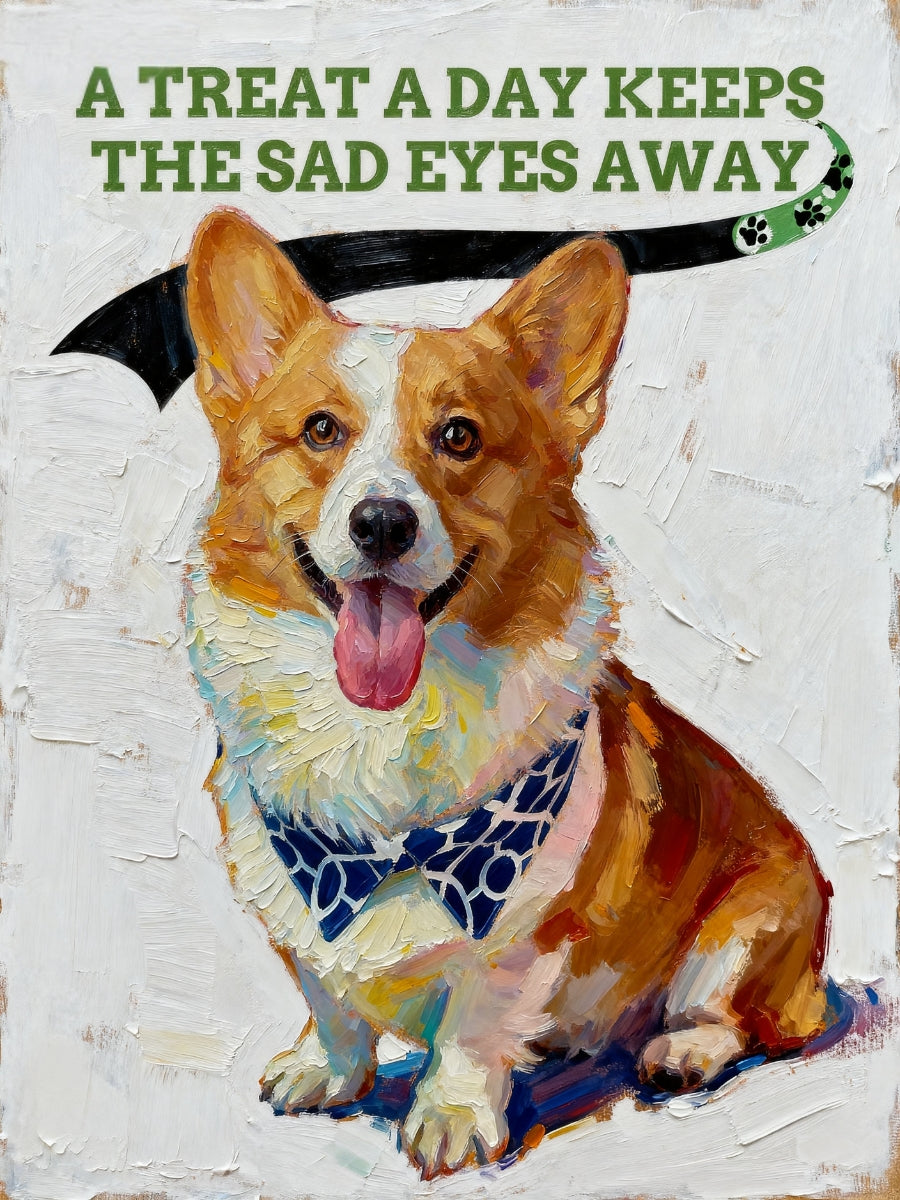 Modern Pet Portrait – Playful & Personalized