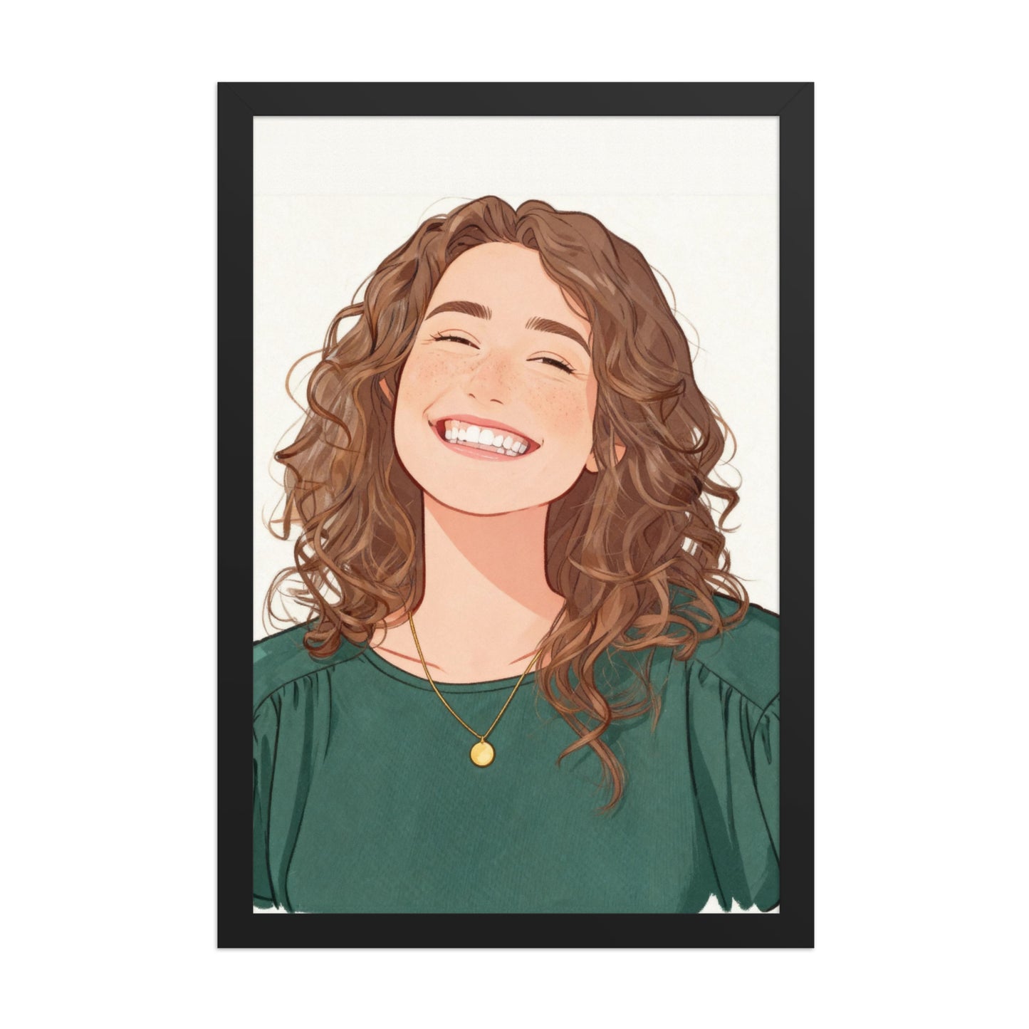 Custom Cartoon Portraits - Chic Style