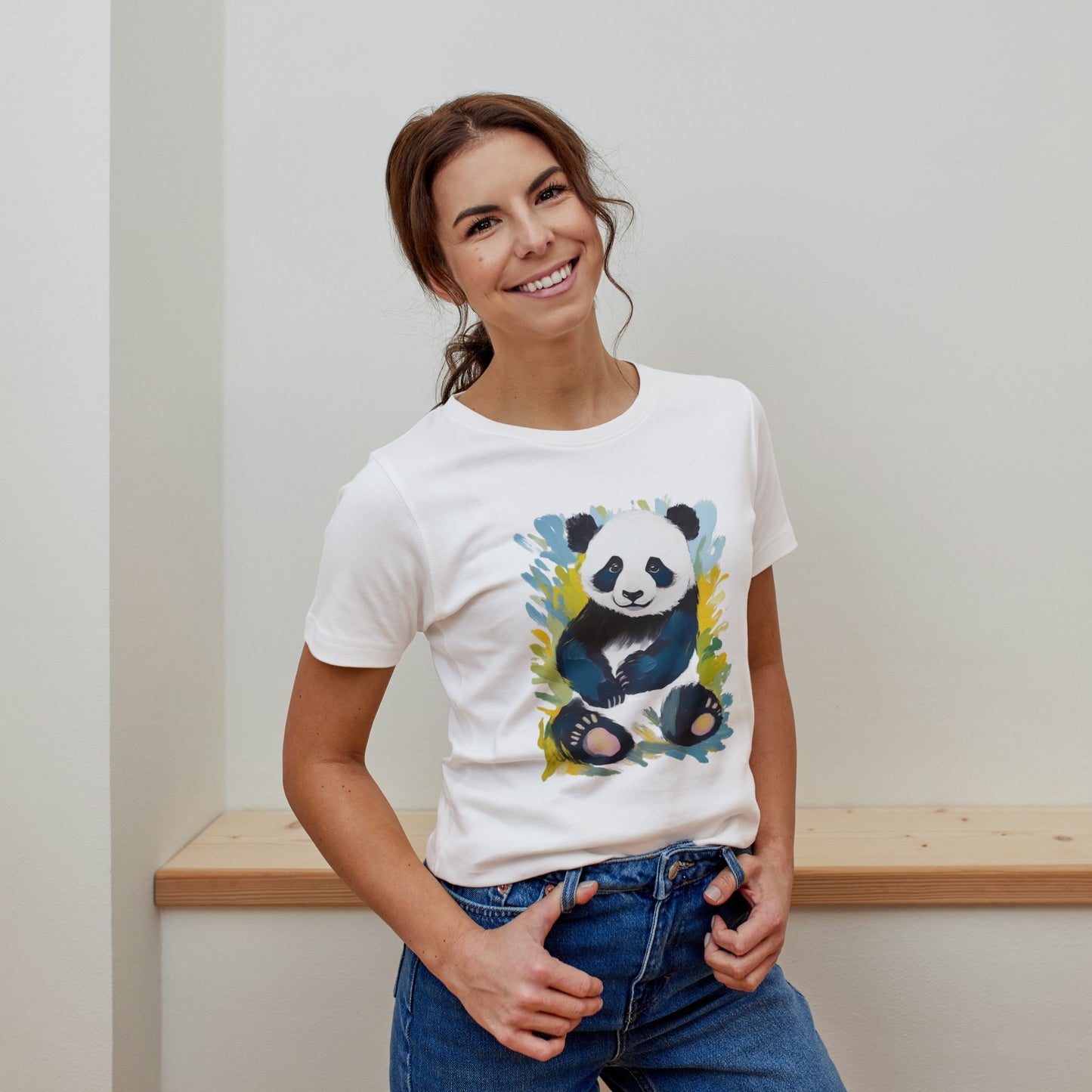 Artsy Panda Unisex T-Shirt