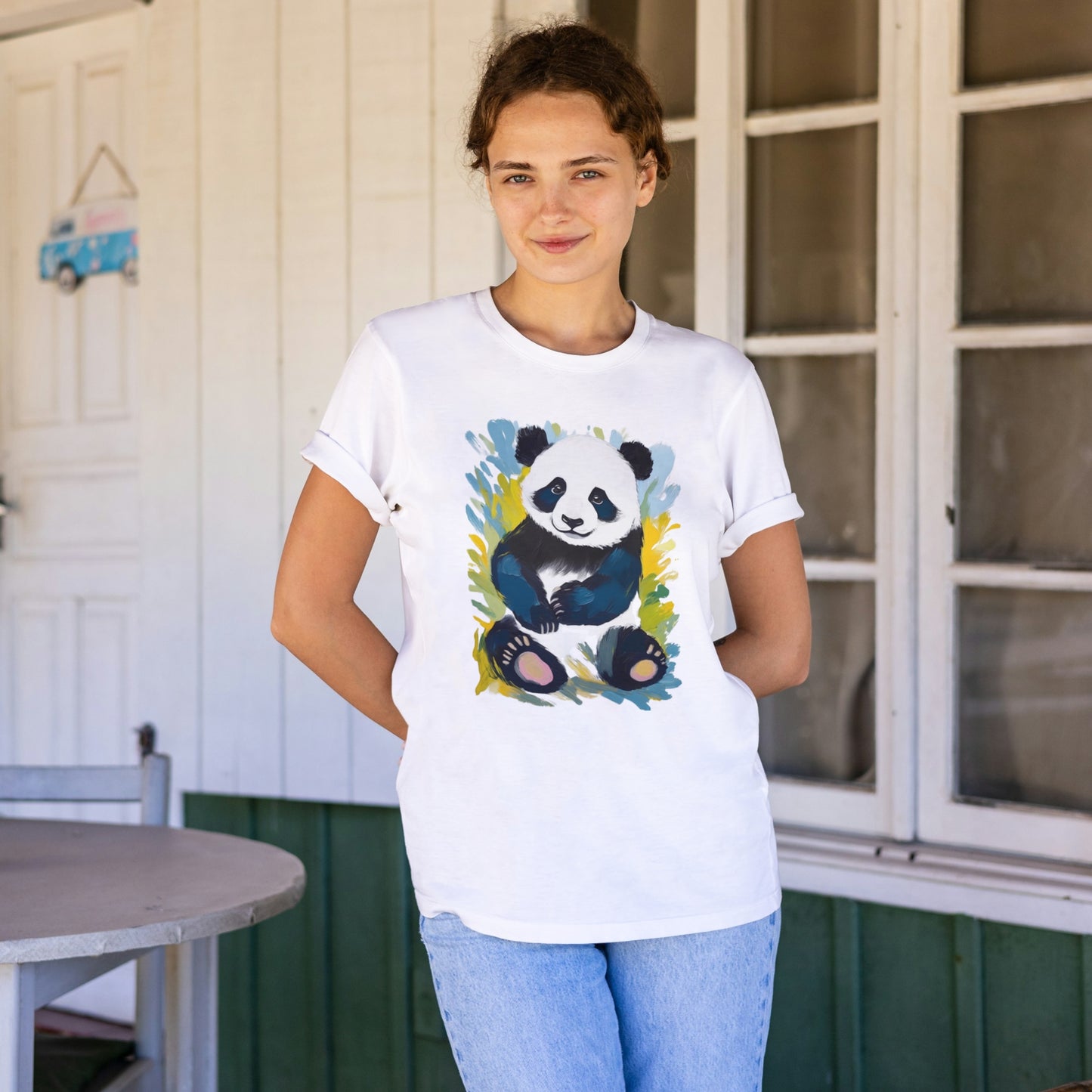 Artsy Panda Unisex T-Shirt