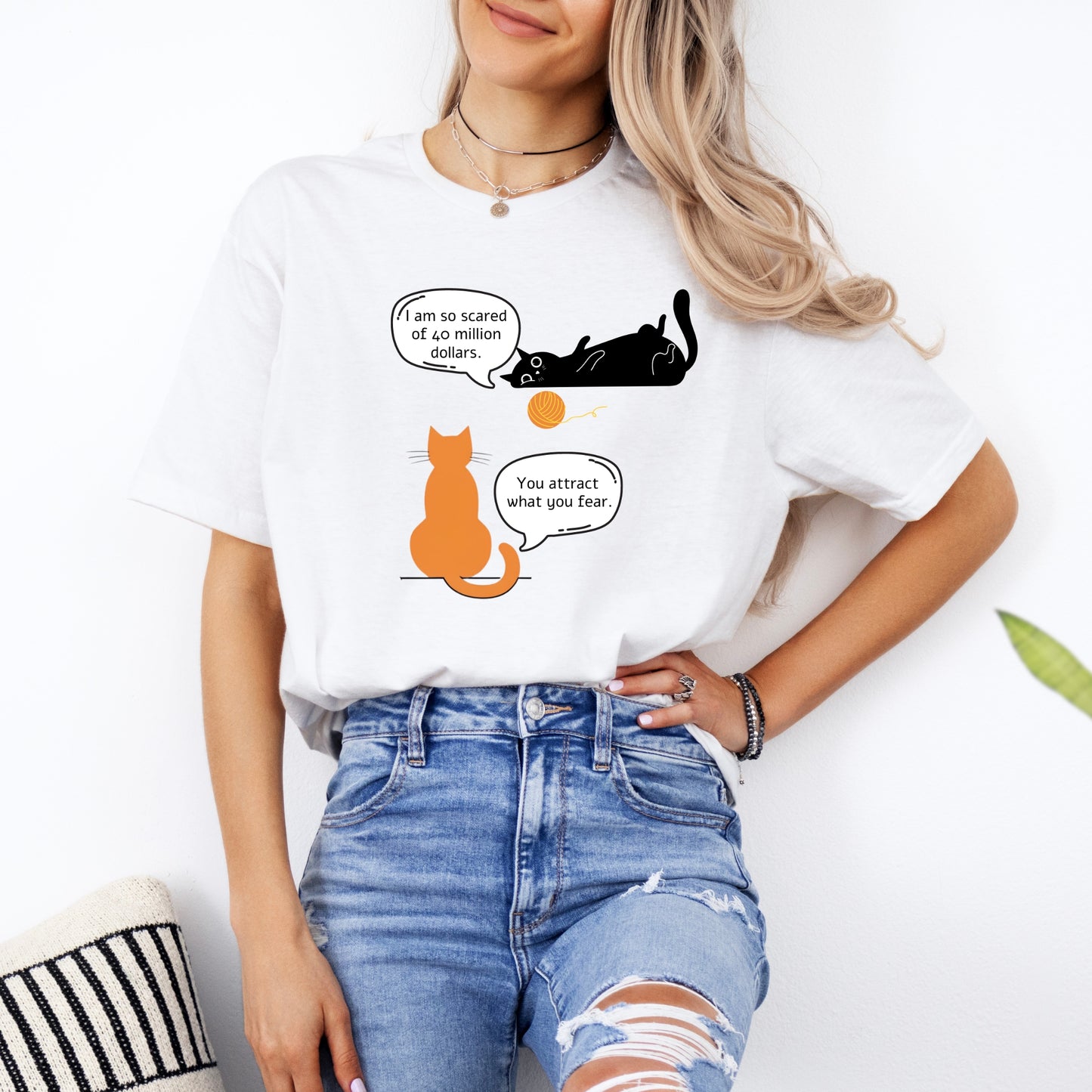 Humor Cat Unisex T-Shirt