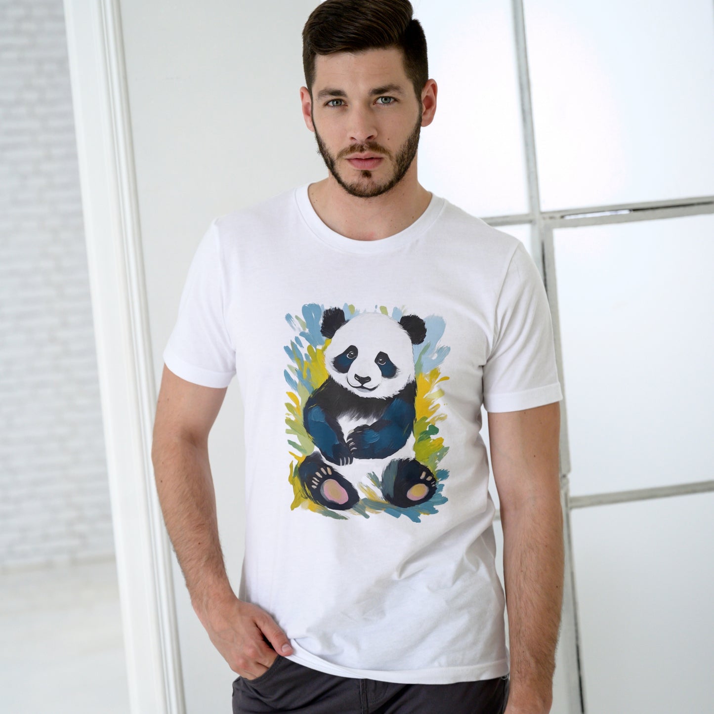 Artsy Panda Unisex T-Shirt