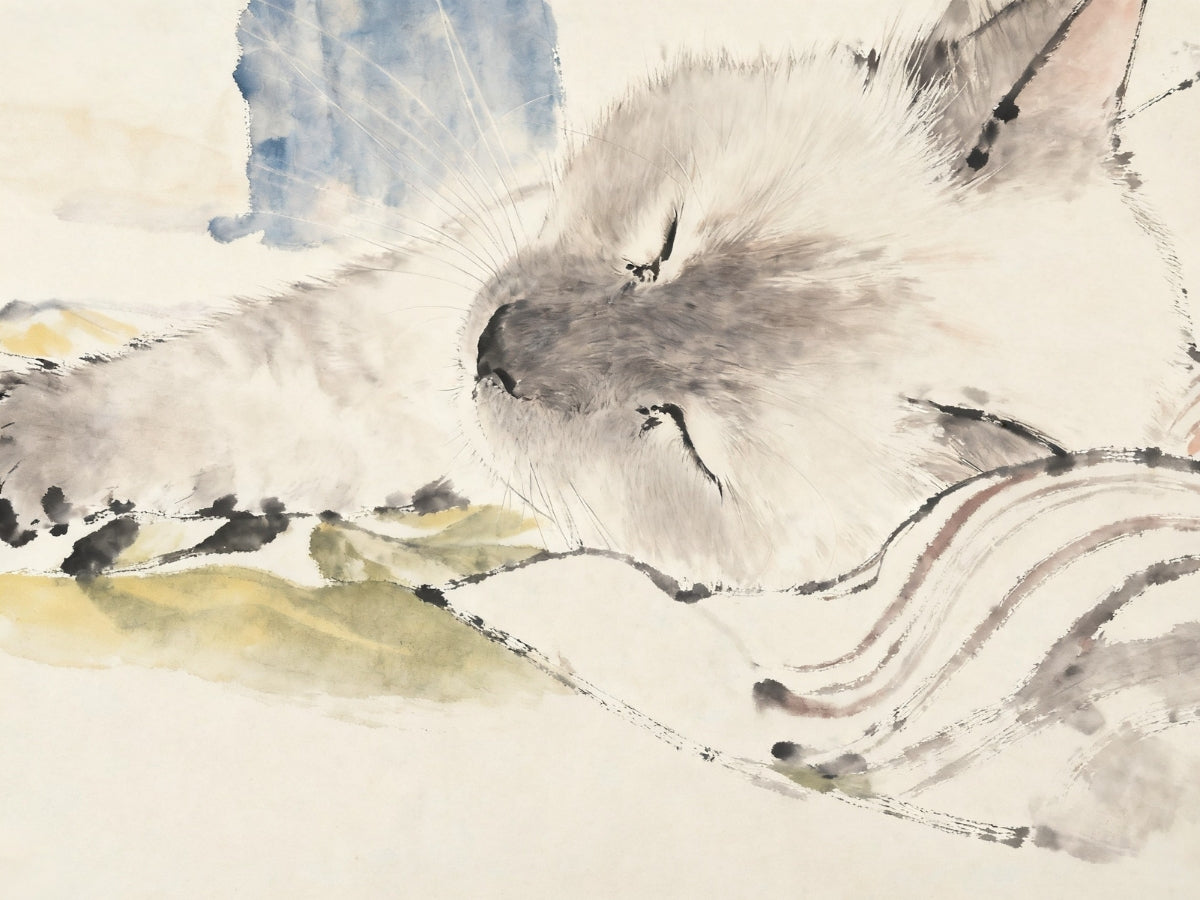 Custom Ink Wash Pet Portrait