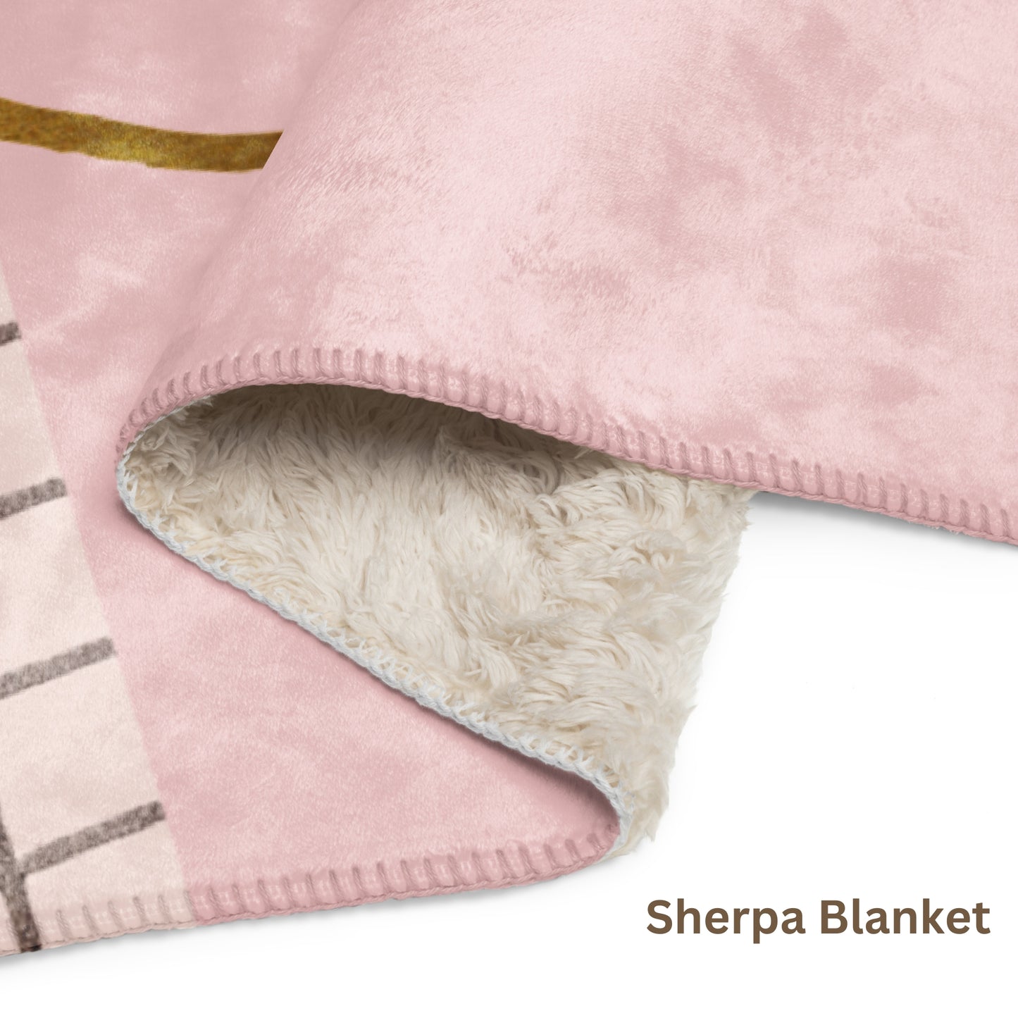 A Close Up Shot of Sherpa Blanket