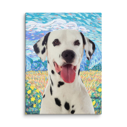 Product mockup of Mood-Brightening Pet Portrait.