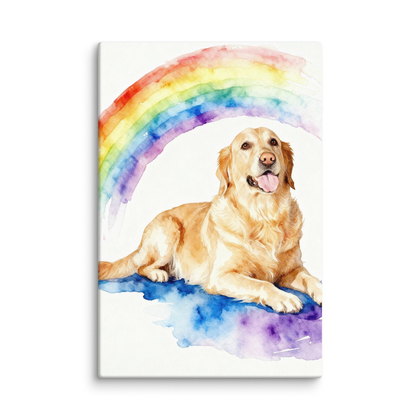 Rainbow Bridge Pet Memorial Portrait