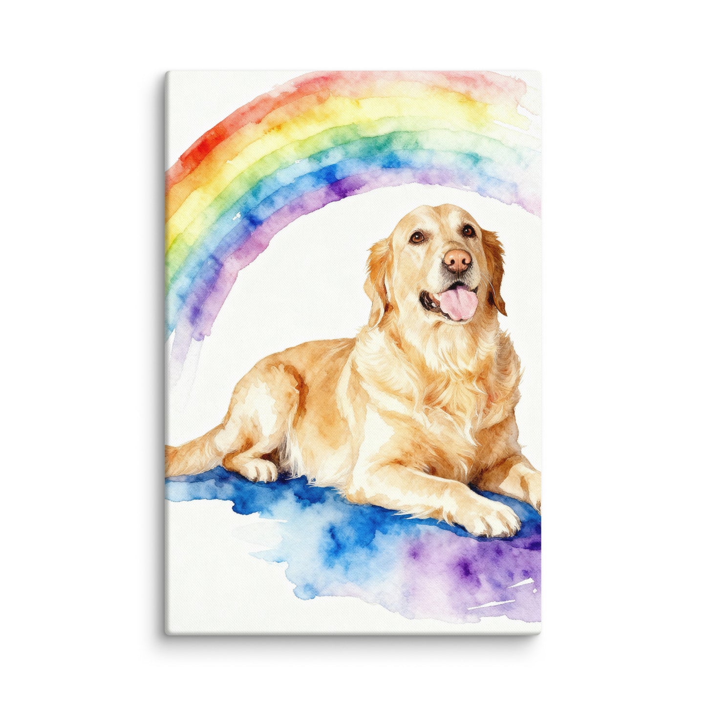 Rainbow Bridge Pet Memorial Portrait