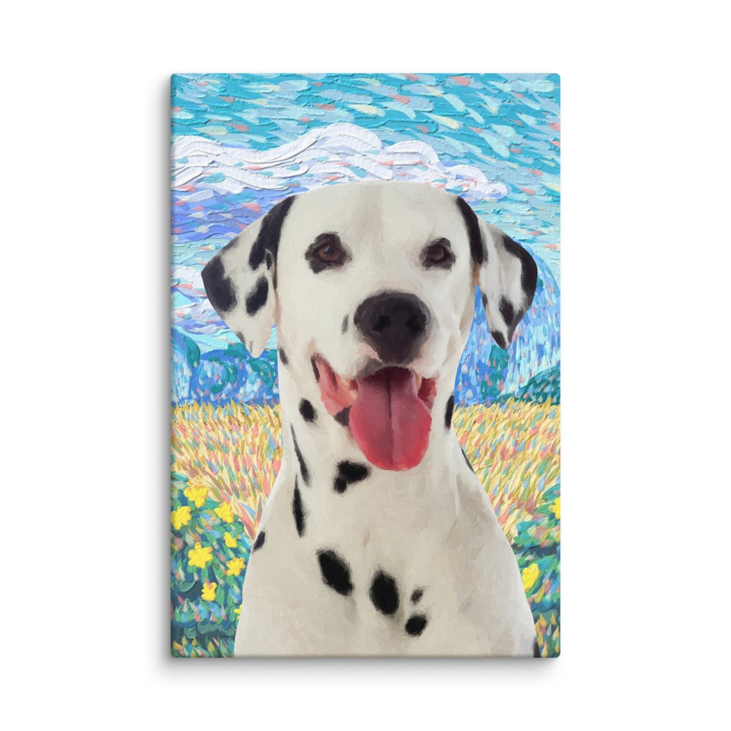 Product mockup of Mood-Brightening Pet Portrait