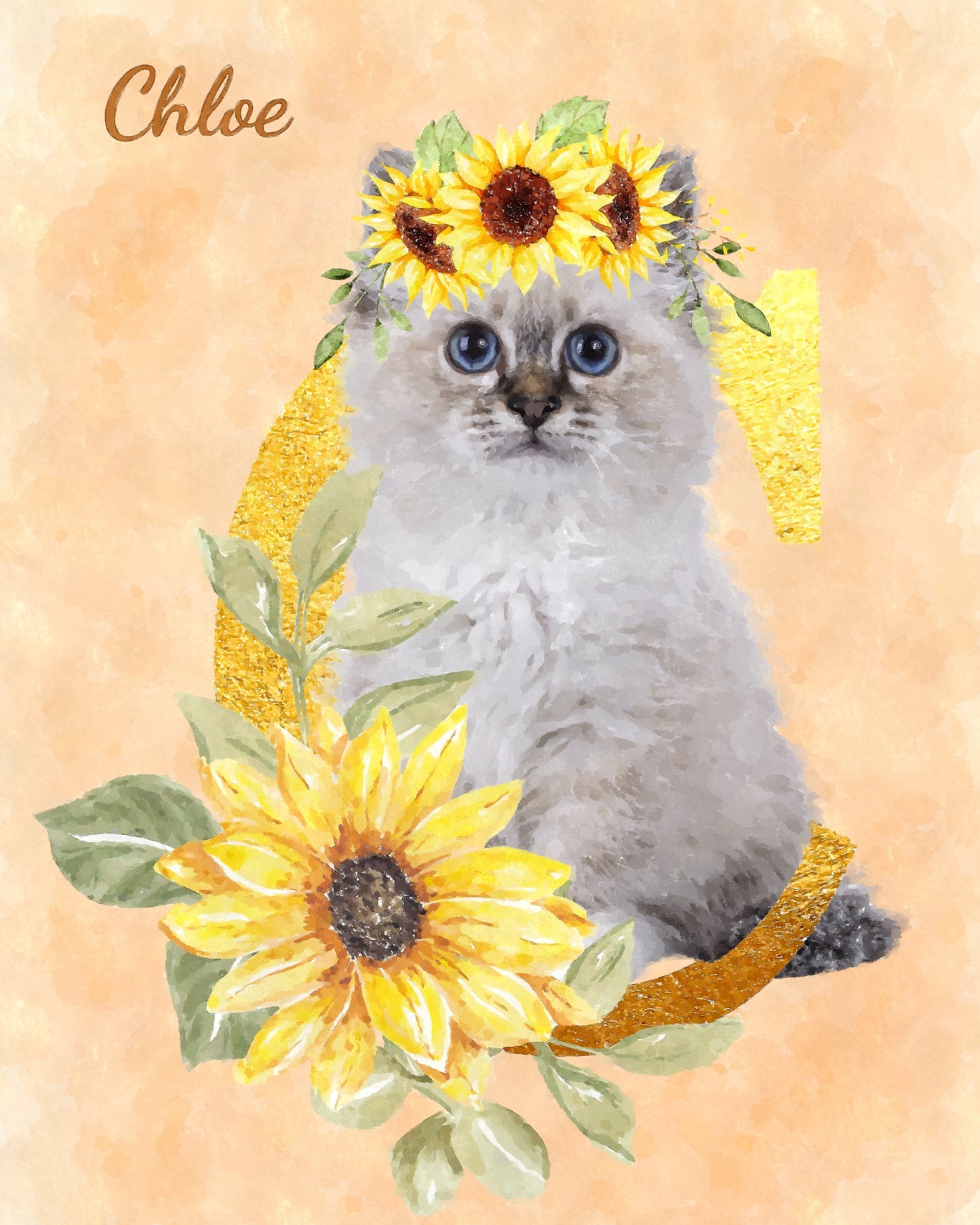 Sunflower Pet Portraits