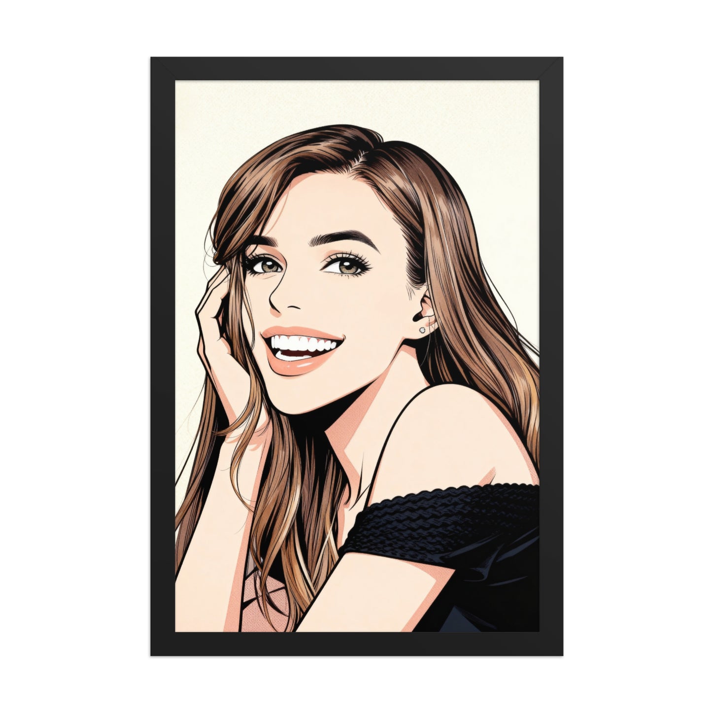 Custom Comic Portraits - Chic Style