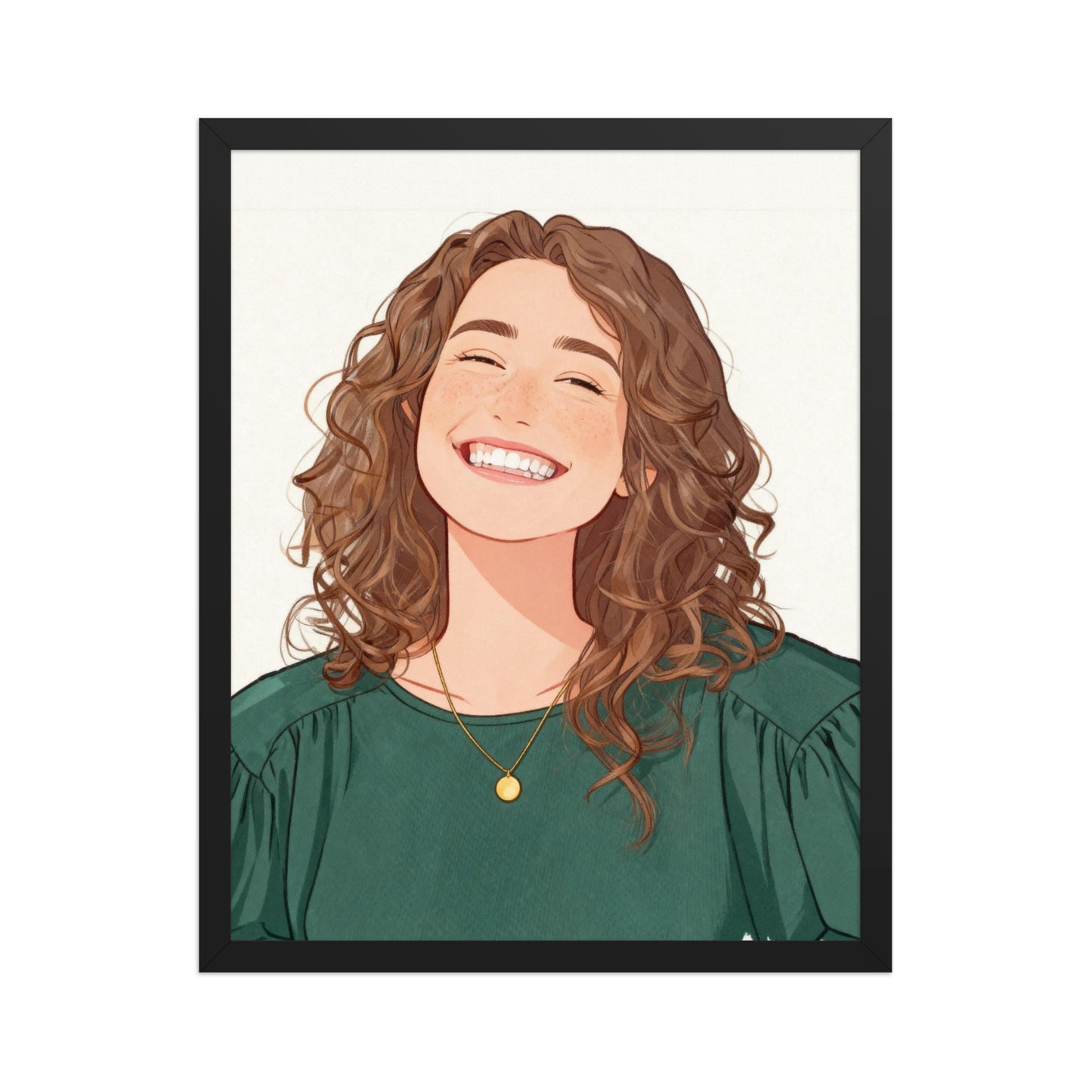 Custom Cartoon Portraits - Chic Style