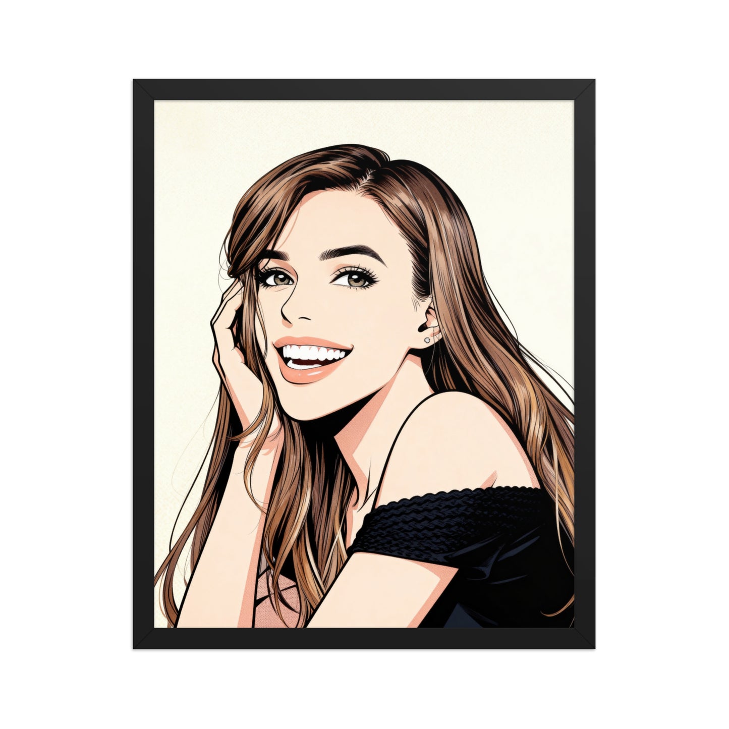 Custom Comic Portraits - Chic Style