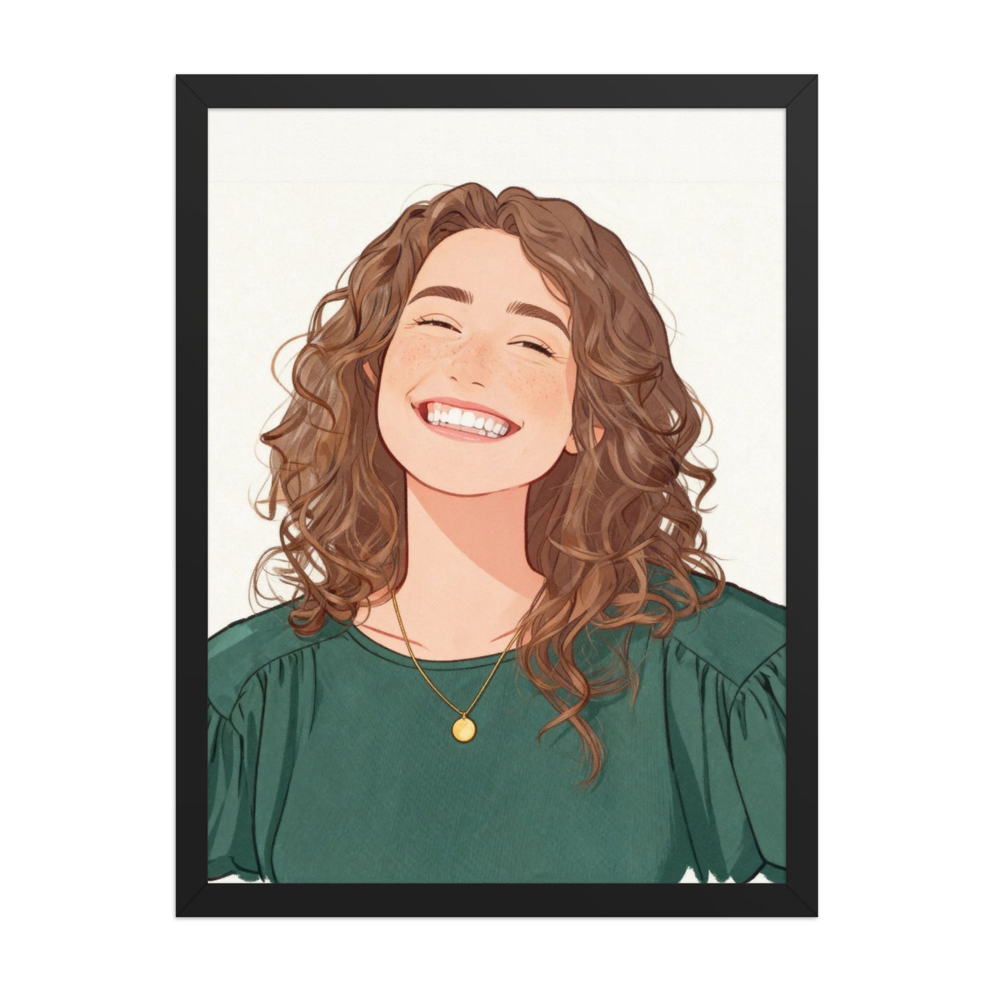 Custom Cartoon Portraits - Chic Style