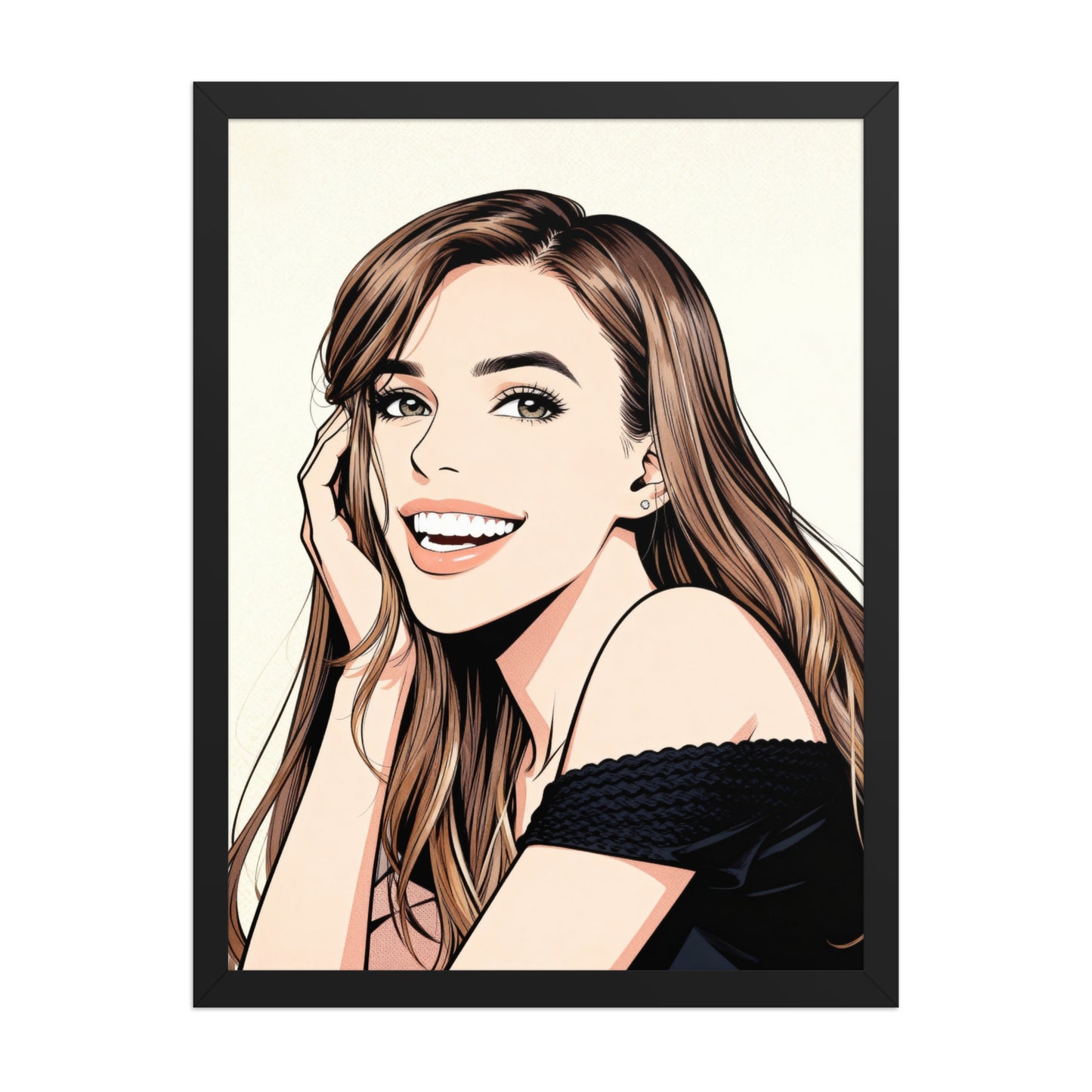Custom Comic Portraits - Chic Style