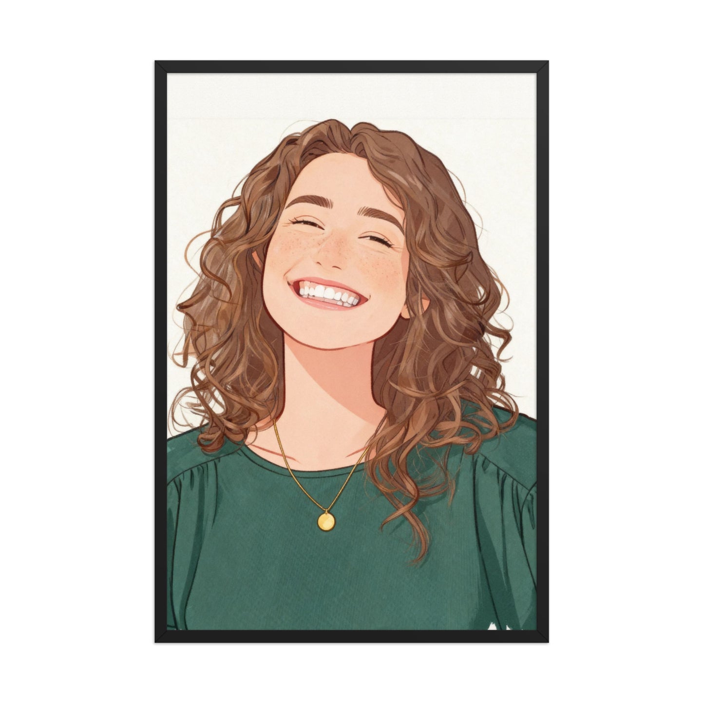 Custom Cartoon Portraits - Chic Style