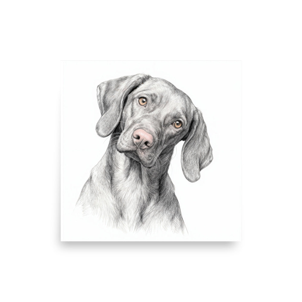Modern Minimalist Pet Portraits – Black & White with Color Accents
