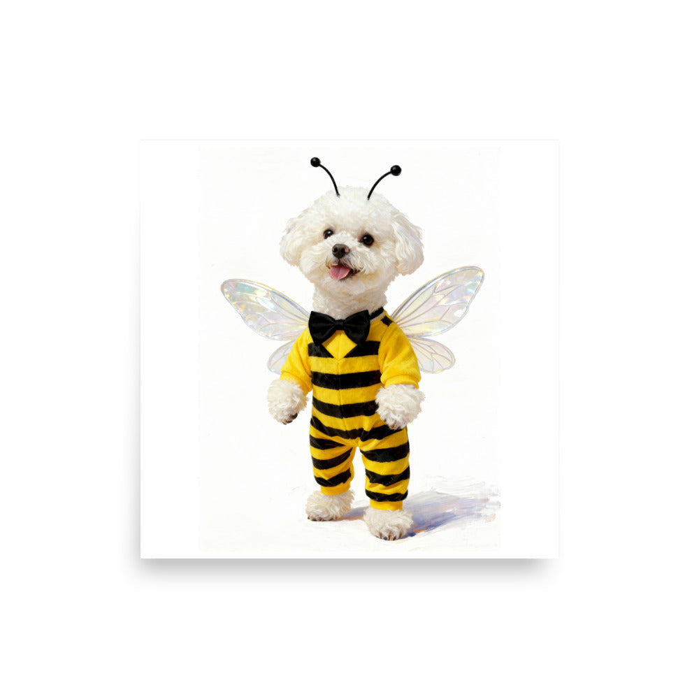 Custom Pet Portrait — Your Pet as a Cute Bee