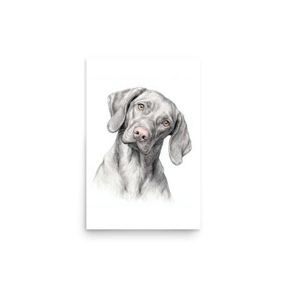 Modern Minimalist Pet Portraits – Black & White with Color Accents
