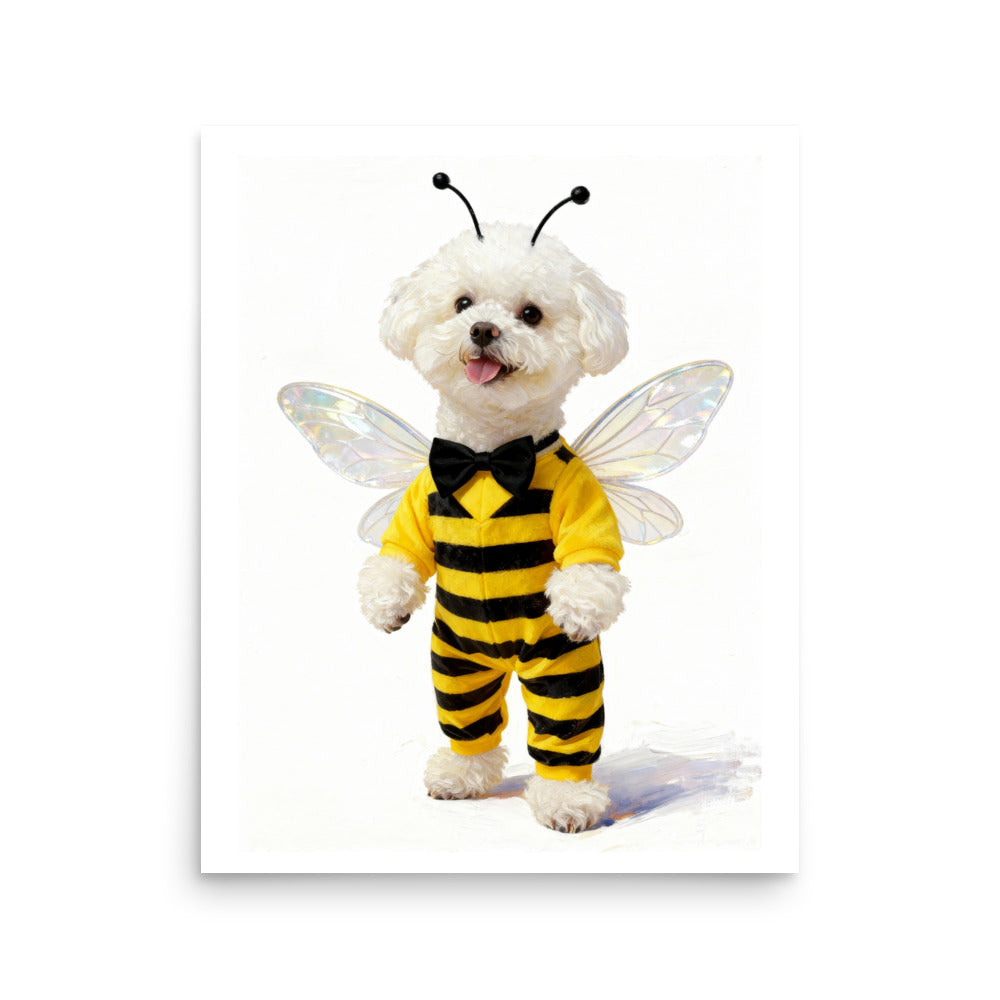 Custom Pet Portrait — Your Pet as a Cute Bee