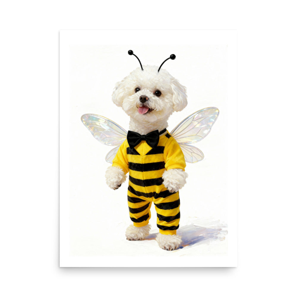 Custom Pet Portrait — Your Pet as a Cute Bee