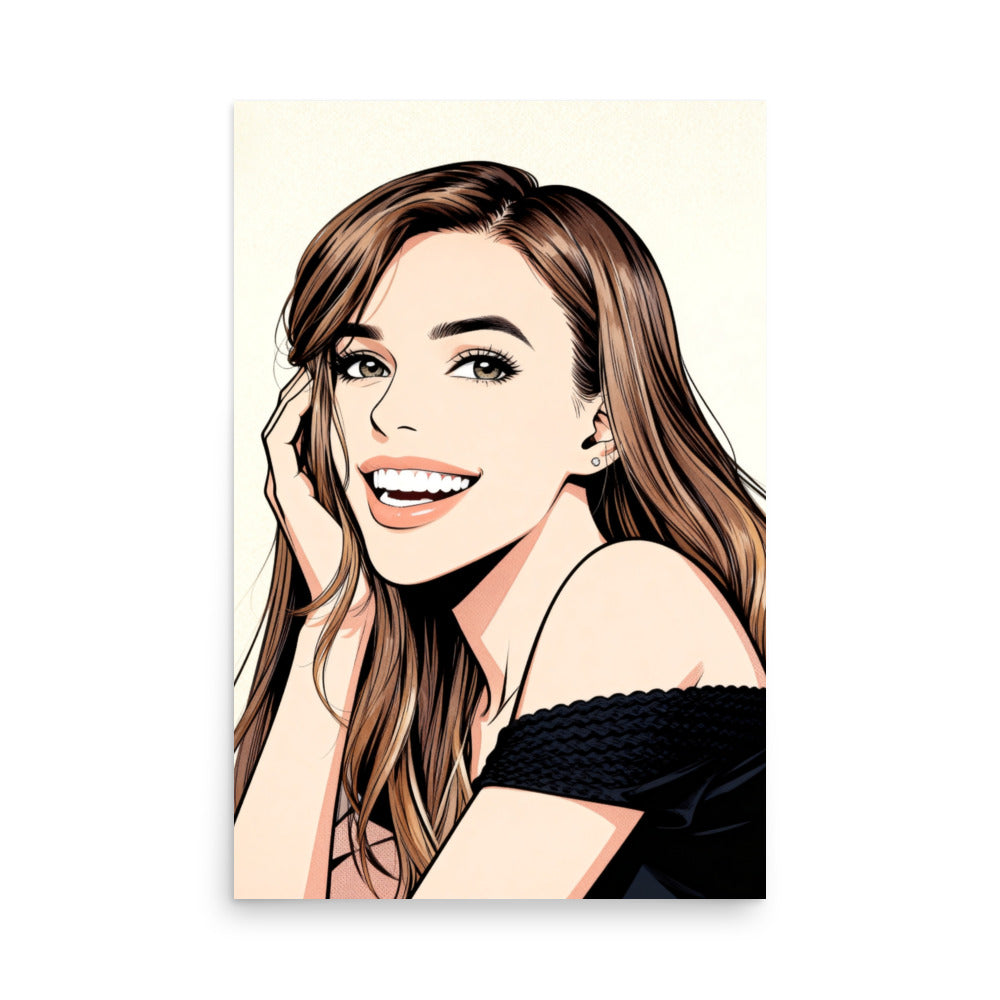 Custom Comic Portraits - Chic Style
