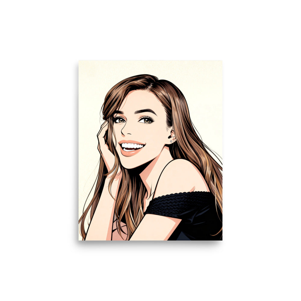 Custom Comic Portraits - Chic Style
