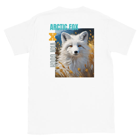 Artsy White Fox Unisex T-Shirt