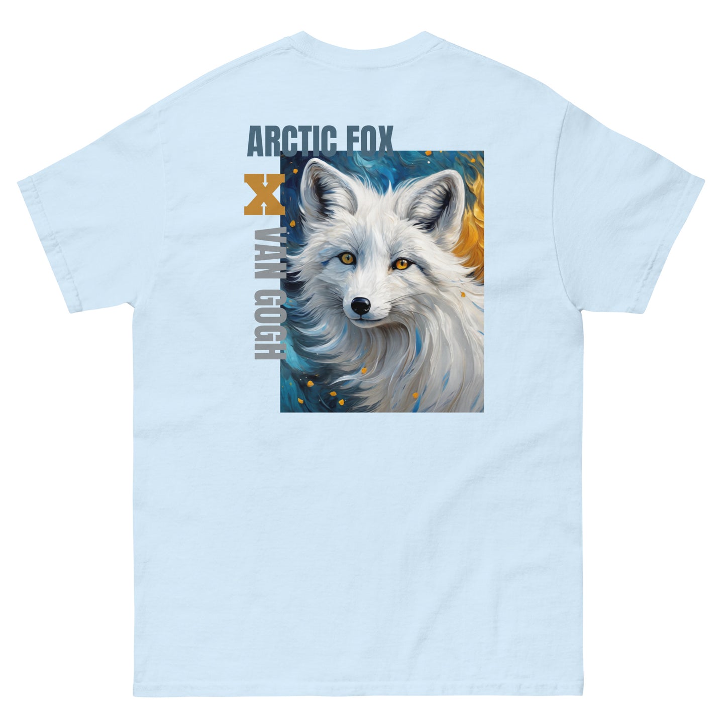 Artsy White Fox Unisex T-shirt