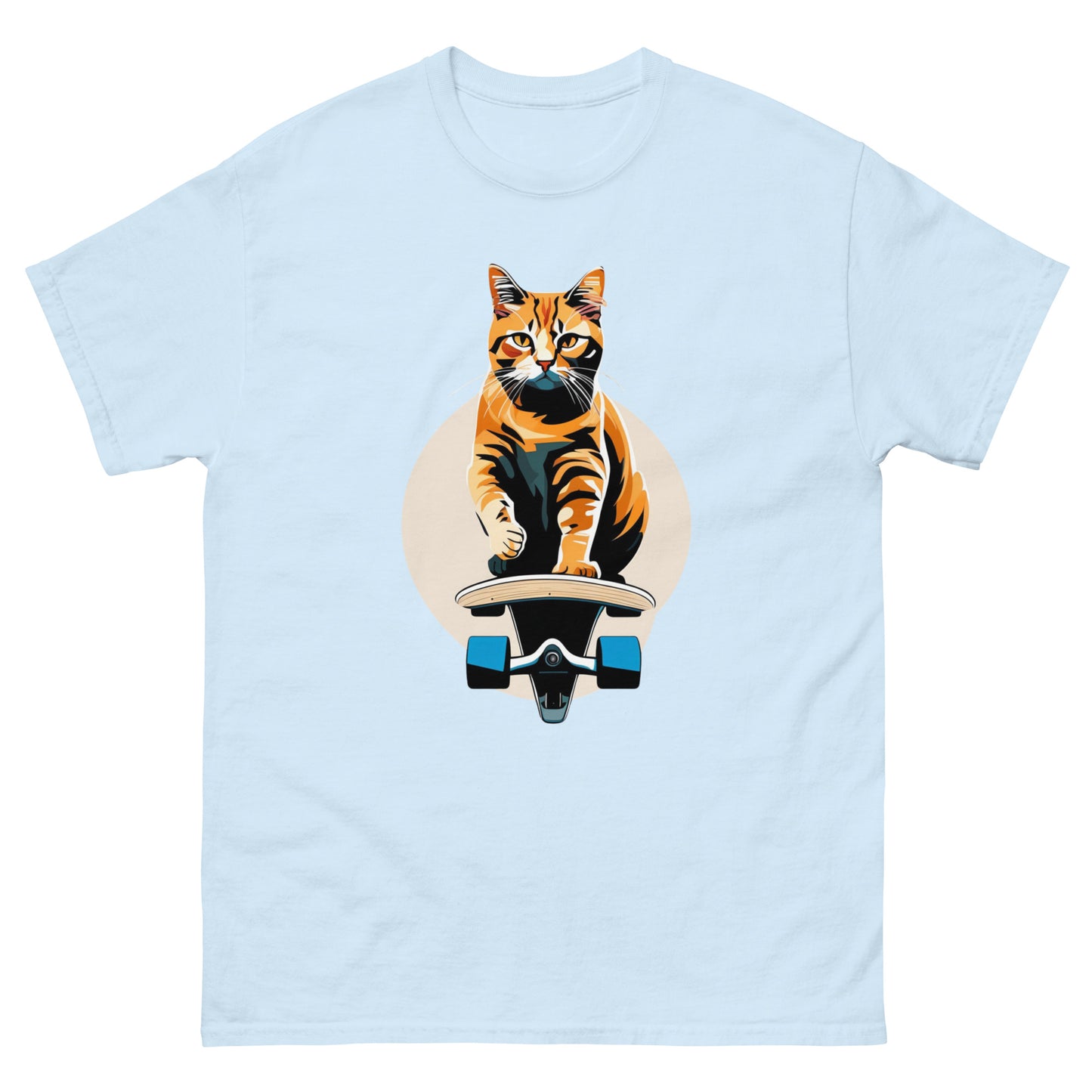 Cool Cat Series: Cat on board unisex t-shirt