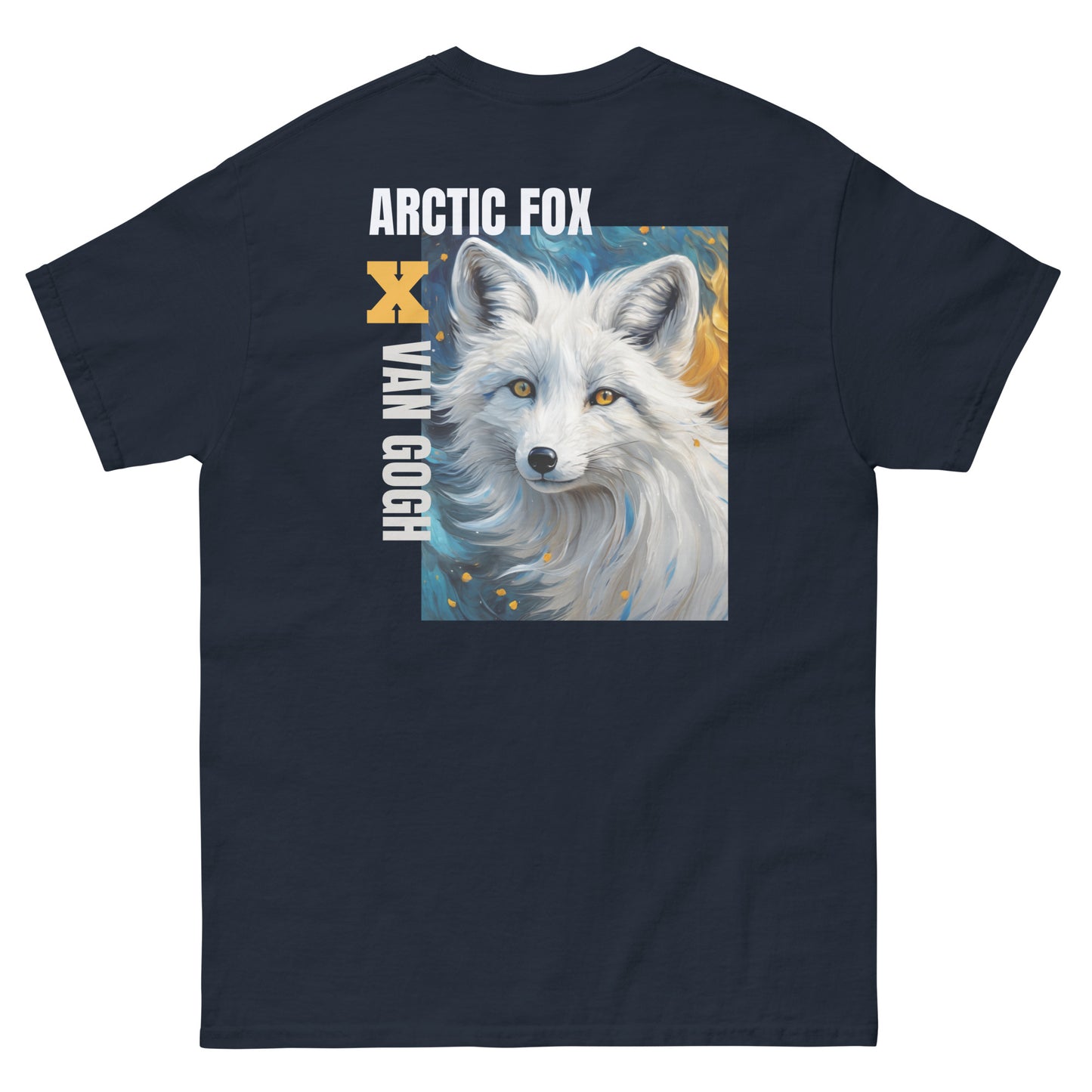 Artsy White Fox Unisex T-shirt