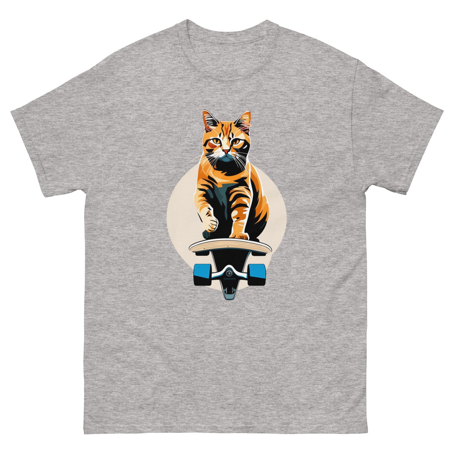 Cool Cat Series: Cat on board unisex t-shirt