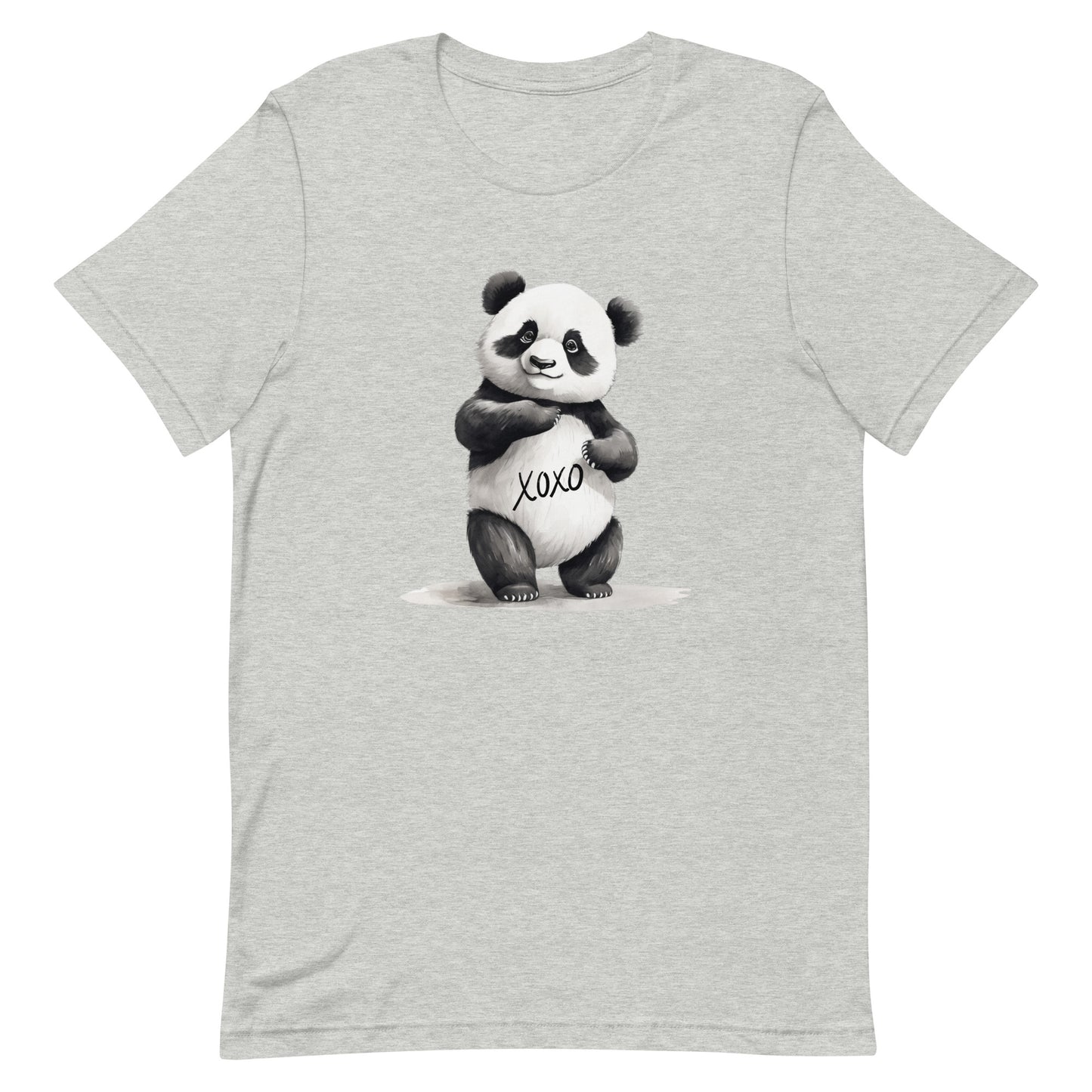 Blissful Cute Panda Unisex T-Shirt