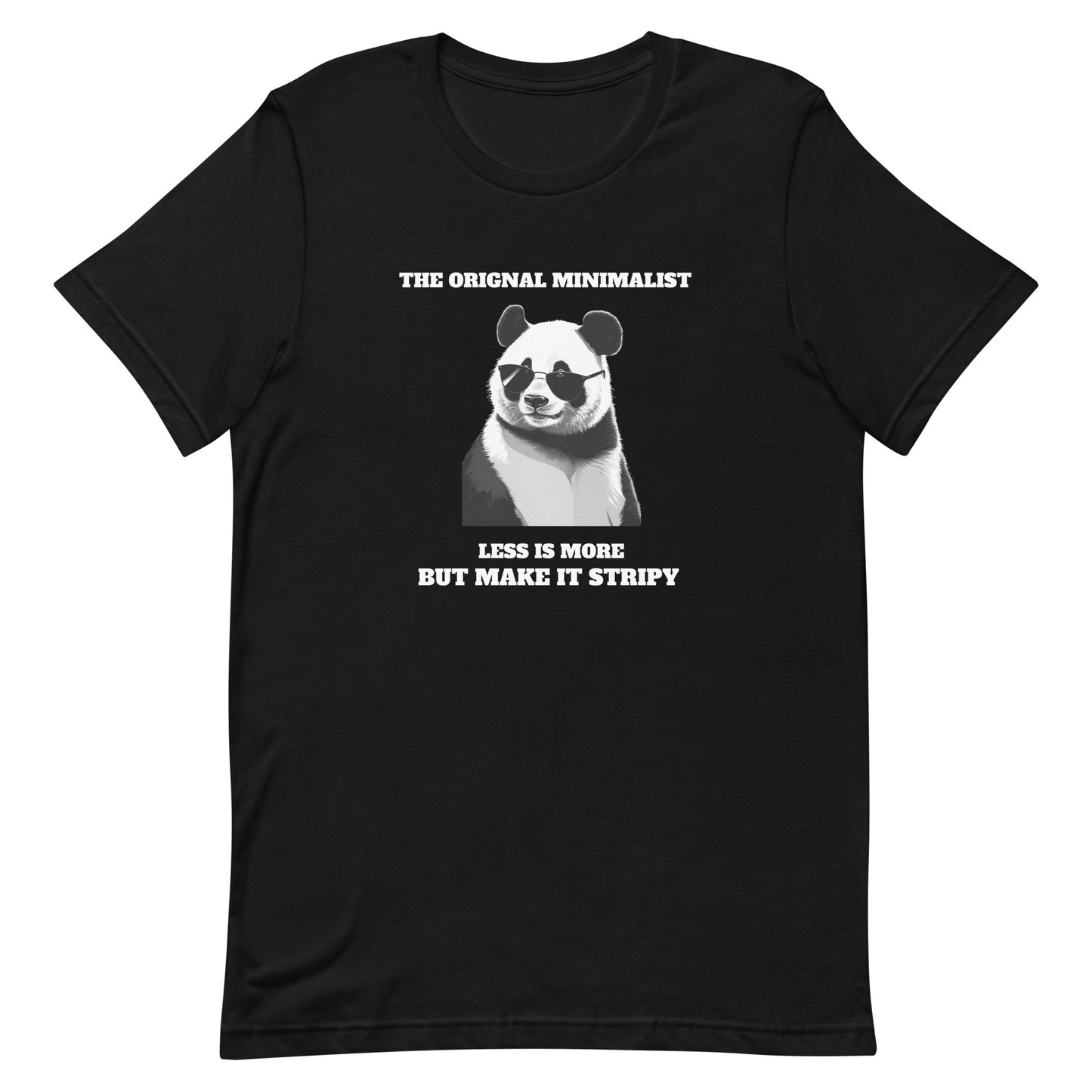 The Minimalist Panda Unisex T-Shirt