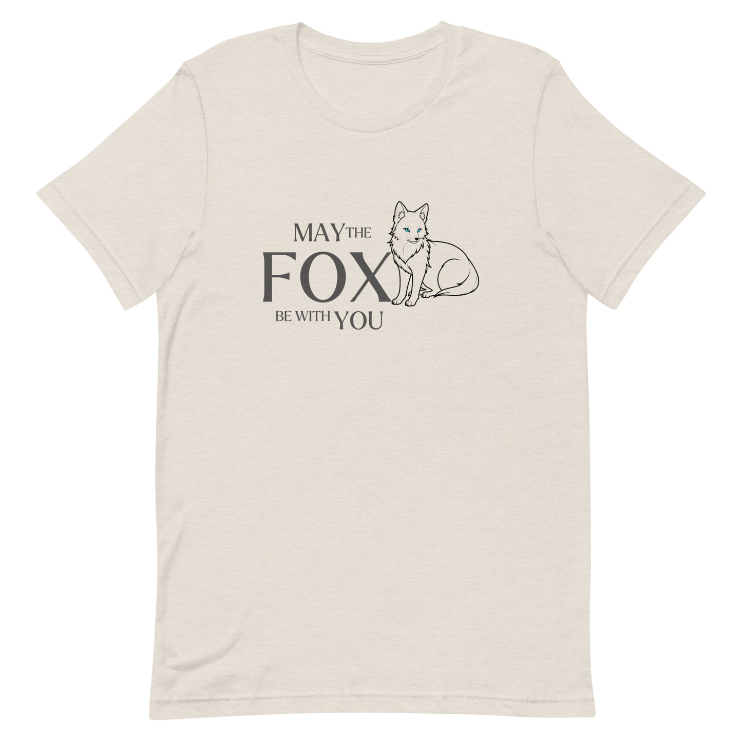 White Fox Unisex T-shirt