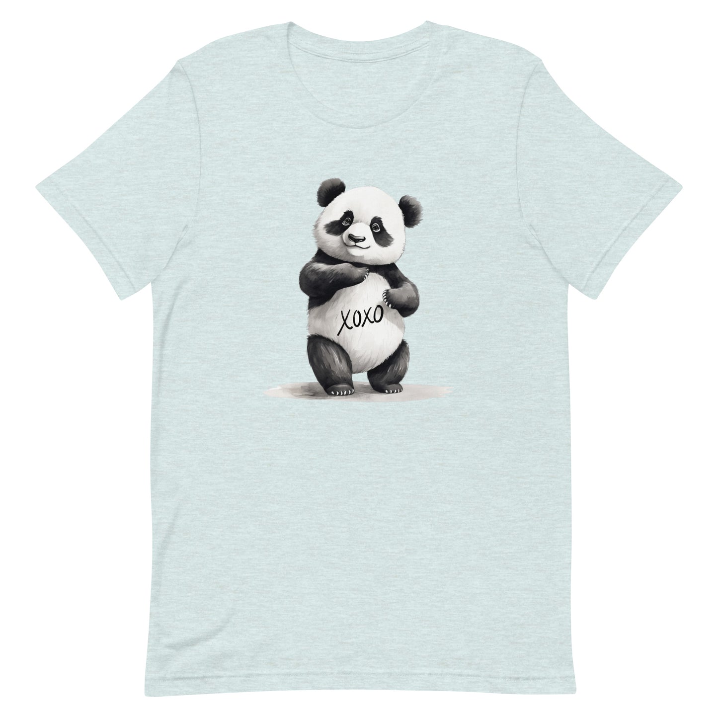 Blissful Cute Panda Unisex T-Shirt