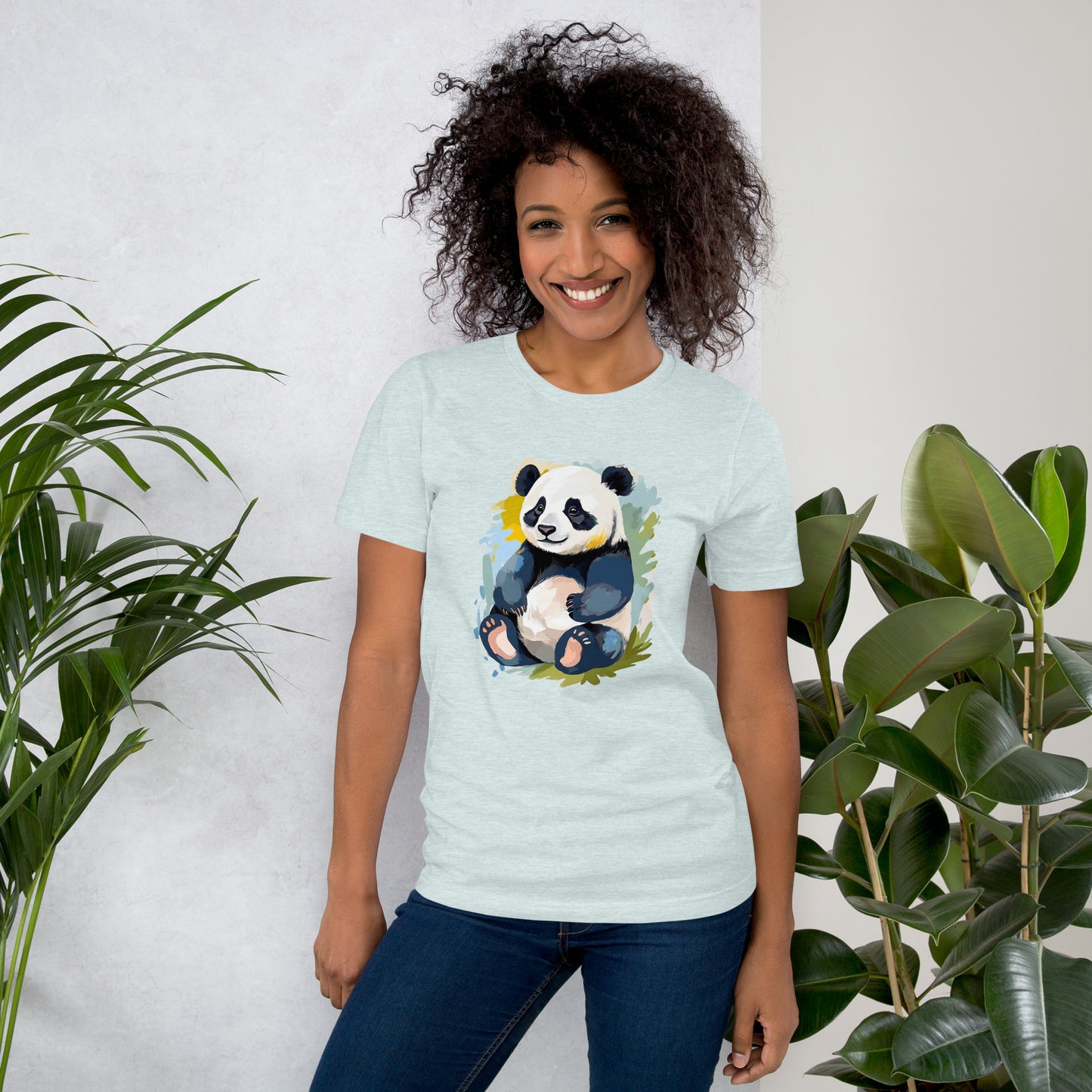 Artsy Panda Unisex T-Shirt