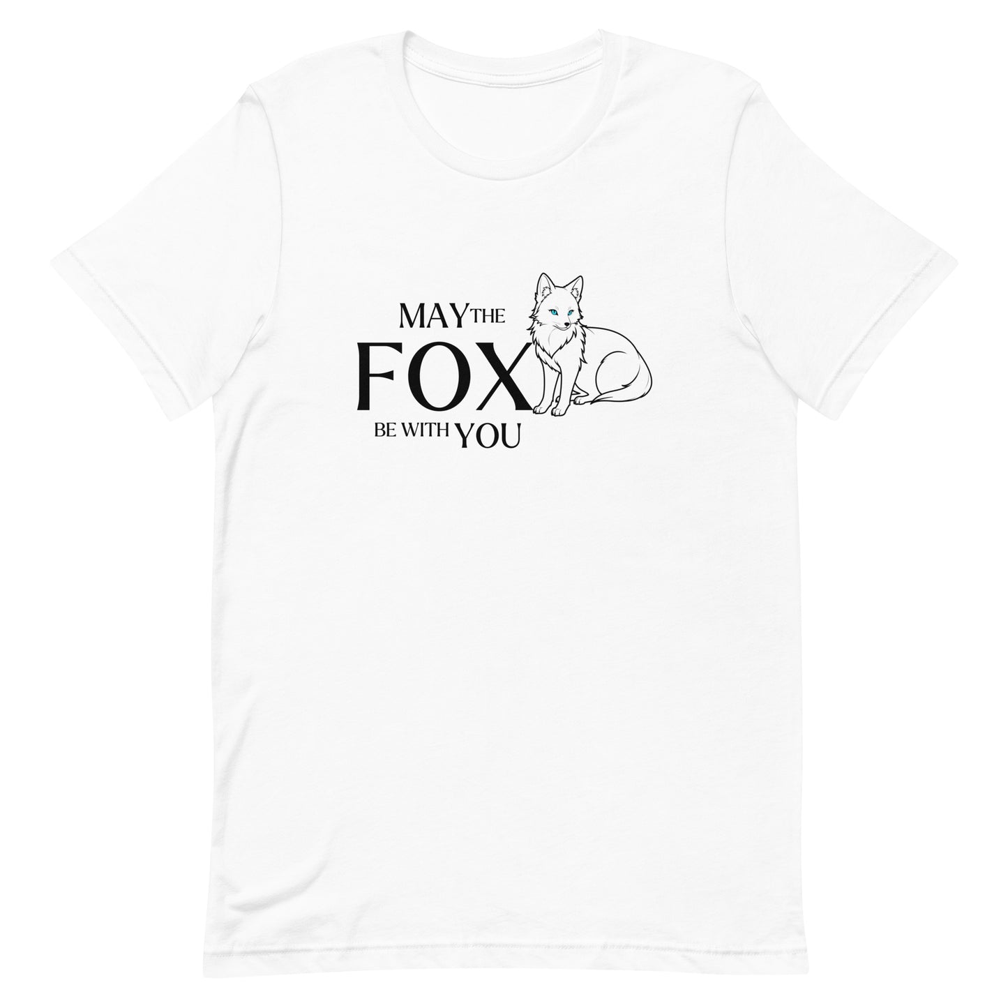 White Fox Unisex T-shirt