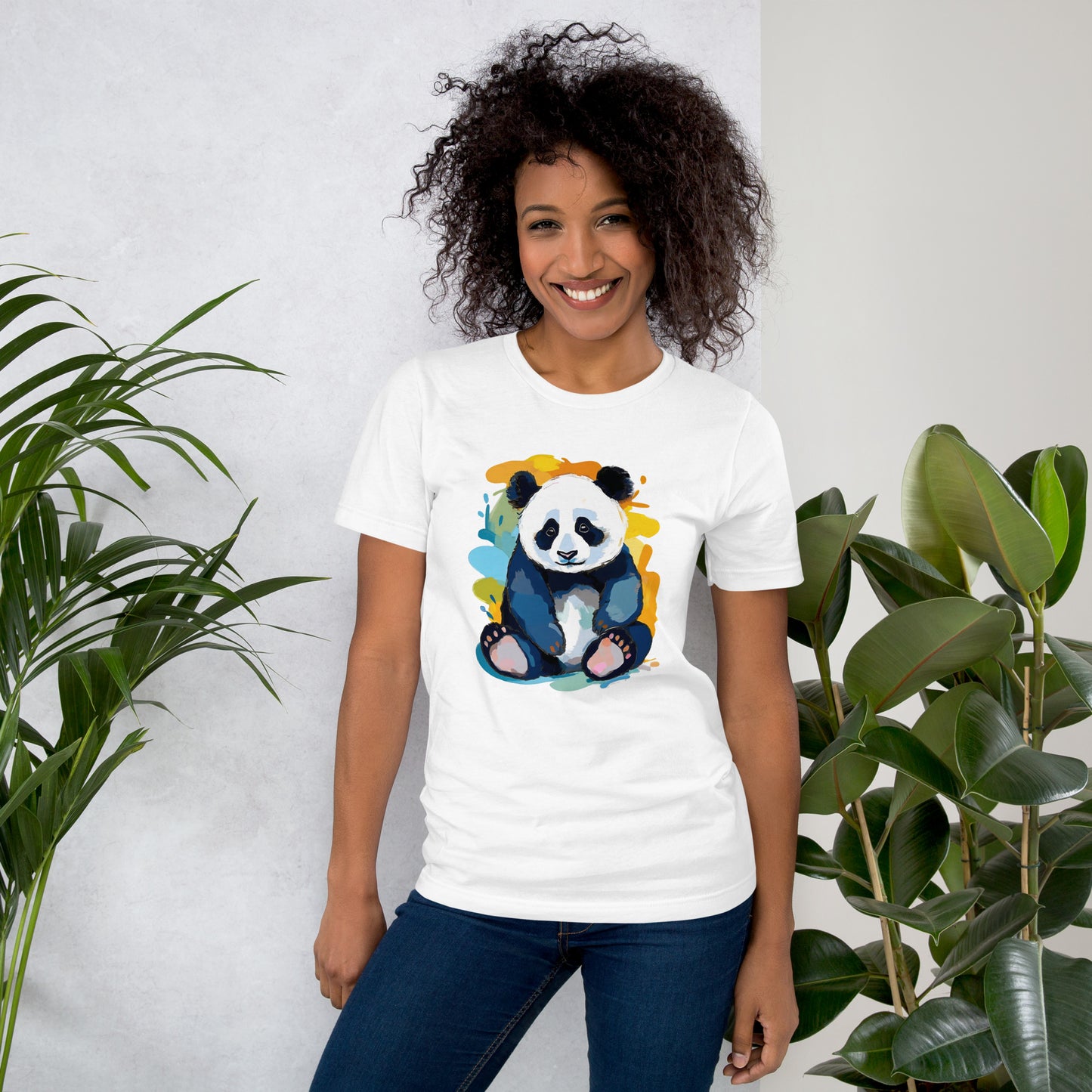 Artsy Panda Unisex T-Shirt