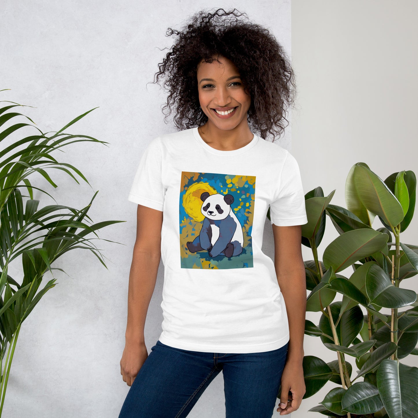 Artsy Panda Unisex T-Shirt