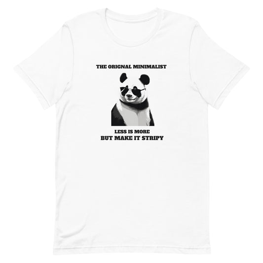 The Minimalist Panda Unisex T-Shirt