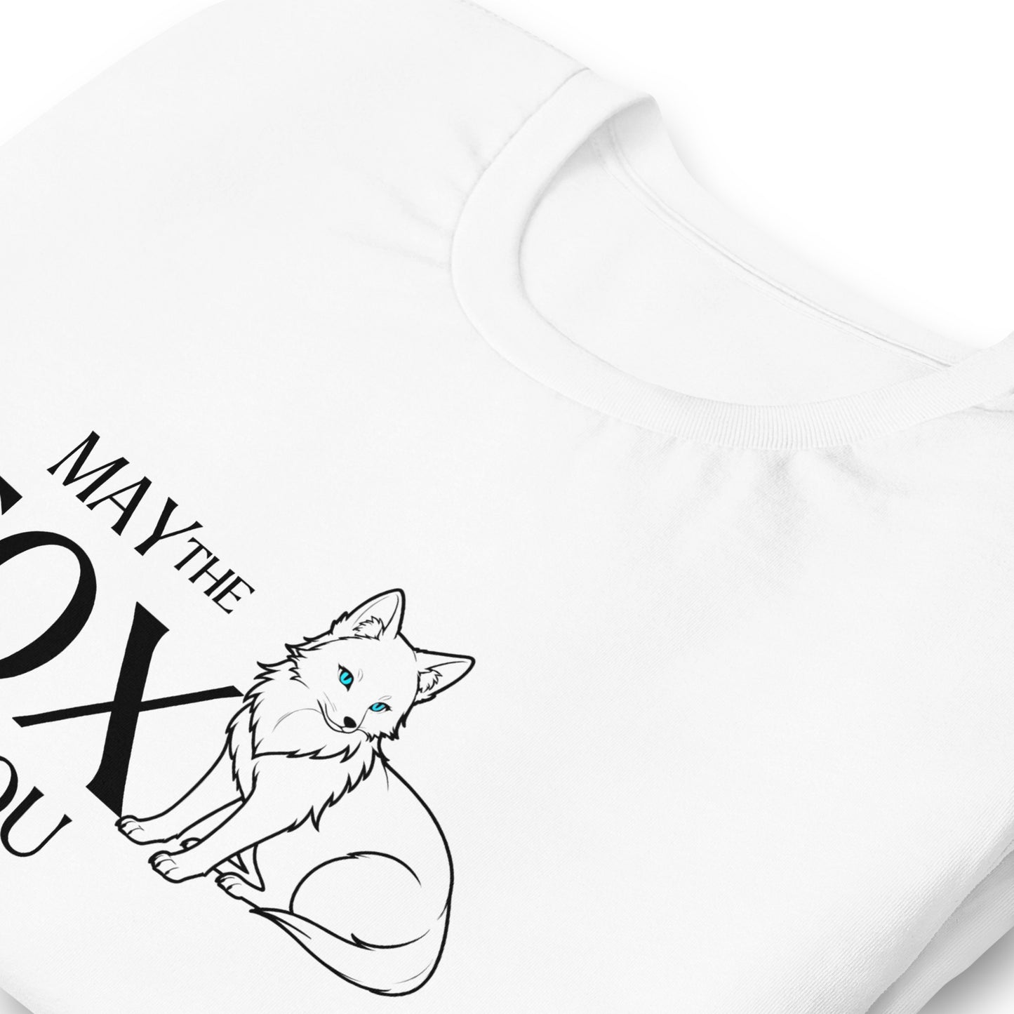 White Fox Unisex T-shirt